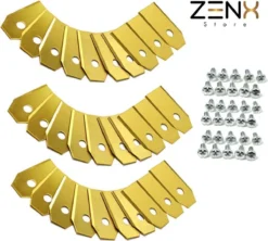 Titanium Robot Grasmaaier Mesjes Voor Husqvarna Automower, Gardena Robotmaaiers