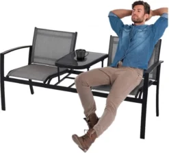 Pro Garden ProGarden Tuinbankje Met Tafel Tweepersoons 7 Pro Garden ProGarden Tuinbankje Met Tafel Tweepersoons -Tuinwereld Verkoop 1200x1081 1