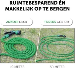 Merkloos Tuinslang - Tuinslag Flexibel - Tuinslag Flexibel 15M -15 Meter - Tuinslangen - Uitrekbaar - Met Koppelstuk - 7 In 1 Sproeikop -Tuinwereld Verkoop 1200x1082 5