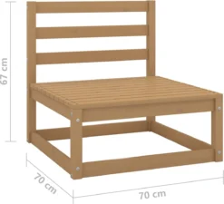 VidaXL 5-delige Loungeset Met Kussens Massief Grenenhout -Tuinwereld Verkoop 1200x1093