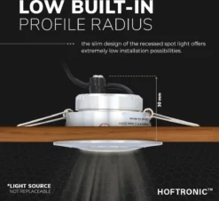 HOFTRONIC Sienna - Veranda Inbouwspots 6x3W - 12 Volt - Complete Veranda Set - 2700K Zeer Warm Wit - IP44 Waterdicht - Dimbare Inbouwspots Met Afstandsbediening - Kantelbaar - 5mm Diameter - 30mm Inbouwdiepte Voor Badkamer En Tuin -Tuinwereld Verkoop 1200x1096 2