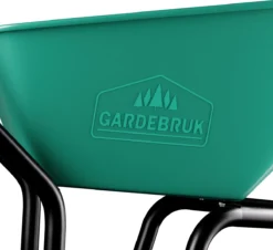 Gardebruk Kruiwagen 100 L - Kunststof Kuip – Tot 150KG Groen 17 Gardebruk Kruiwagen 100 L - Kunststof Kuip – Tot 150KG Groen -Tuinwereld Verkoop 1200x1099 6