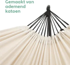 Vita5 Hangmat Met Standaard – 2 Persoons – Incl. Bekerhouder – 205kg Draaggewicht – Beige/Wit 22 Vita5 Hangmat Met Standaard – 2 Persoons – Incl. Bekerhouder – 205kg Draaggewicht – Beige/Wit -Tuinwereld Verkoop 1200x1111 1