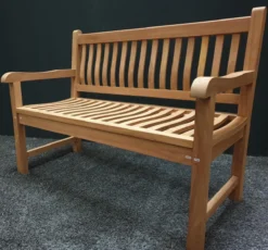 Merkloos TIERRA | Tuinbank Van Teak Comfort Plus + | 150 Cm - 3-Persoons / 3-Zits | Naturel / Original | BONANY Luxe | Geschuurd & Olie Op Waterbasis | Klassiek & Traditioneel | Stevig | Tuinzetel | Bank Voor Tuin -Tuinwereld Verkoop 1200x1118