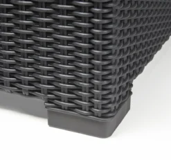 Allibert California Chaise Longue Loungeset - 3 A 4 Personen - Grafiet 18 Allibert California Chaise Longue Loungeset - 3 A 4 Personen - Grafiet -Tuinwereld Verkoop 1200x1120