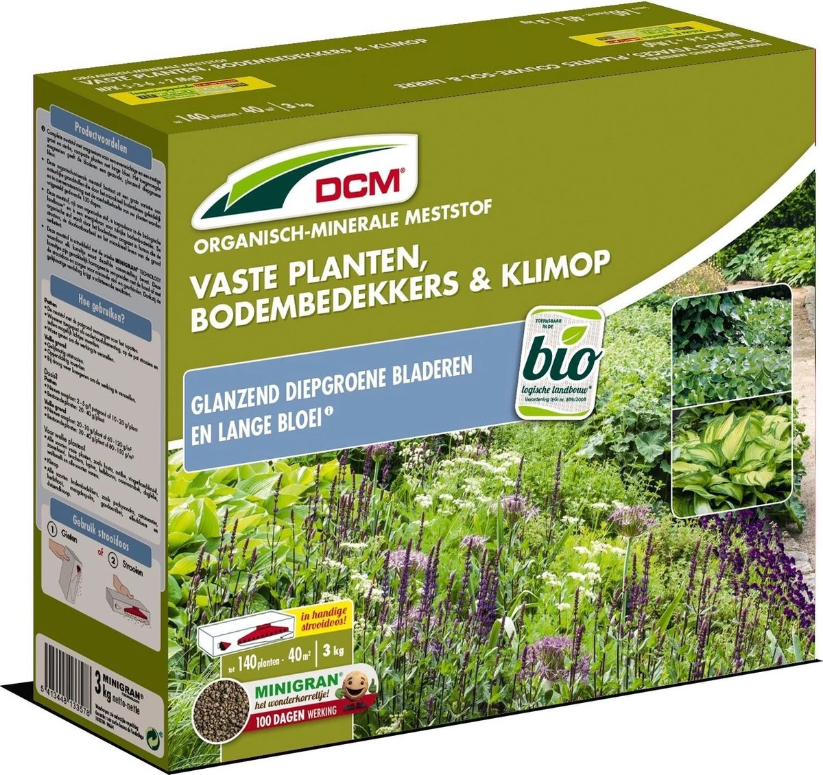 DCM Meststof Vaste Planten, Klimop & Bodembedekkers (3 KG) 1 DCM Meststof Vaste Planten, Klimop & Bodembedekkers (3 KG)