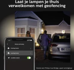 Philips Hue Appear Muurlamp - Wit En Gekleurd Licht - Zwart -Tuinwereld Verkoop 1200x1138 6