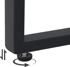 Songmics Tuinmeubelset, 3-delige Set, Van Polyrotan, Voor Outdoor, Terras, Balkon, Tuin, Eenvoudige Montage, Bijzettafel En 2 Stoelen, Zwart-beige -Tuinwereld Verkoop 1200x1141 2