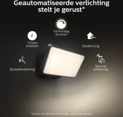 Philips Hue Outdoor Welcome Floodlight Schijnwerper - White - Zwart - 15W - IP44 -Tuinwereld Verkoop 1200x1141 7