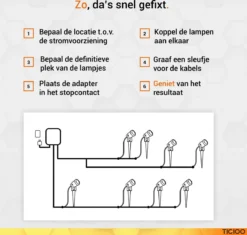 TIGIOO LED Tuinspot Buitenverlichting - 6 Tuinlampen - Tuinverlichting - Waterdicht (6 PACK) -Tuinwereld Verkoop 1200x1142 6