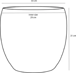 Mica Decorations Lester Bloempot - H31 X Ø33 Cm - Terracotta - Groen 19 Mica Decorations Lester Bloempot - H31 X Ø33 Cm - Terracotta - Groen -Tuinwereld Verkoop 1200x1149 6