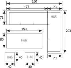 Garden Impressions Blue Bird Dining Loungeset 5-delig - Rechts - Bruin/antraciet -Tuinwereld Verkoop 1200x1151