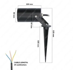 3x HOFTRONIC Spikey - Tuinspot Voor Buiten - LED - Zwart - 2700K Warm Wit - Waterdicht - 5 Watt - 400 Lumen - 230V - Verwisselbare GU10 Lamp - Prikspot Met Grondspies - Richtbaar - Aluminium - Voor Het Uitlichten Van Planten/struiken En Bomen -Tuinwereld Verkoop 1200x1155 7