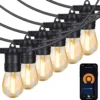 Gologi Lichtsnoer Buiten En Binnen - Lichtslinger 10M - Tuinverlichting LED - Warme Sfeerverlichting 2700K - Smart Verlichting - Koppelbaar Tot 25M