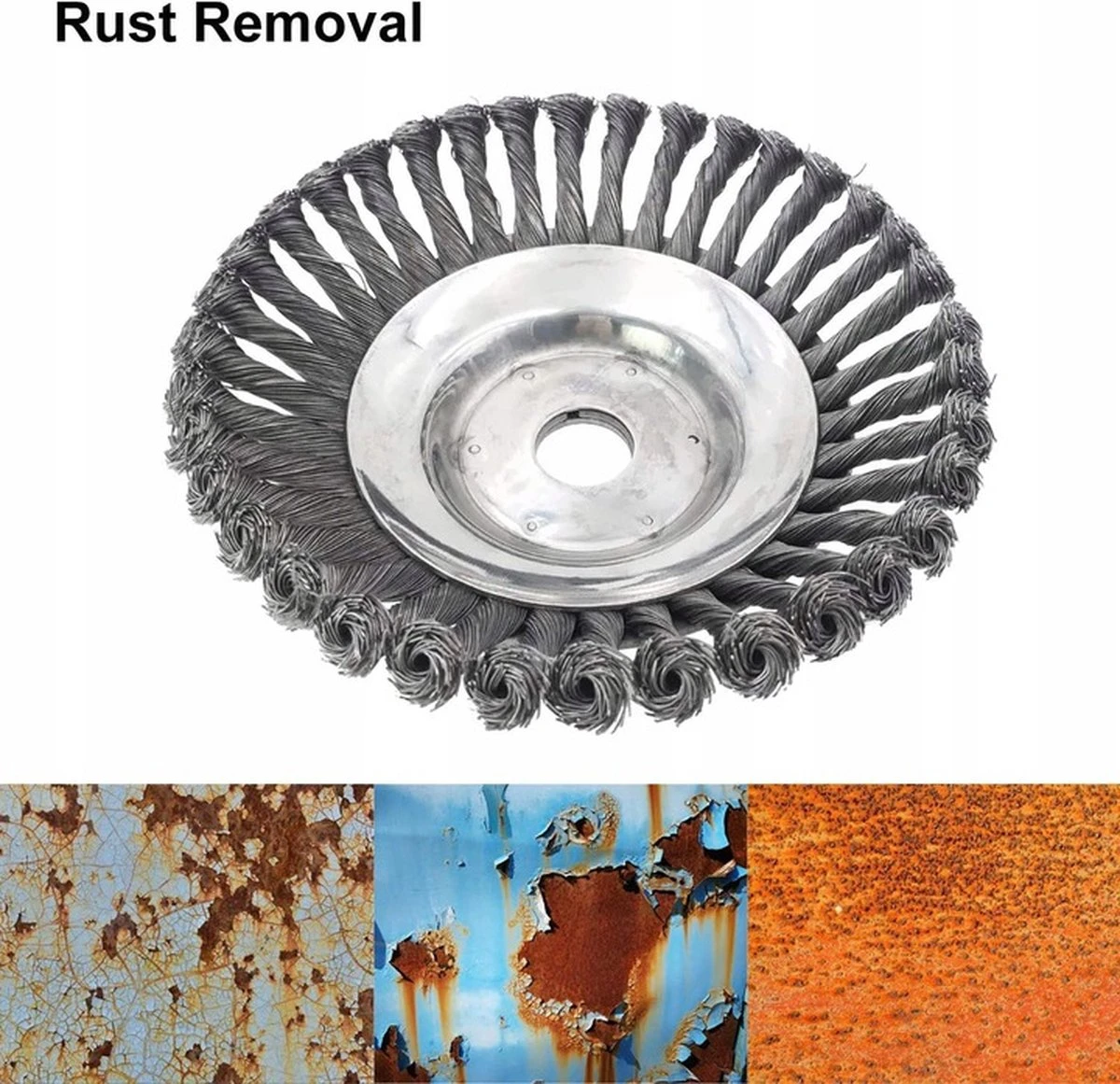 Merkloos Onkruidborstel - Voegenborstel - Elektrisch - Bosmaaier - Staalborstel - Universeel - 20cm 7 Merkloos Onkruidborstel - Voegenborstel - Elektrisch - Bosmaaier - Staalborstel - Universeel - 20cm - Afbeelding 7