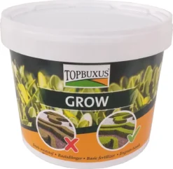 TOPBUXUS GROW 5kg Voor 100m2 Buxus, Geen Gele Blaadjes -Tuinwereld Verkoop 1200x1172 5