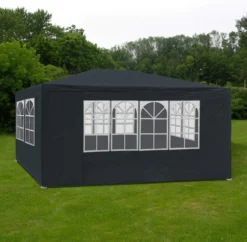 MaxxGarden Partytent - Paviljoen - 3x4m - Incl. Zijwanden - Waterdicht - Antraciet -Tuinwereld Verkoop 1200x1175 2