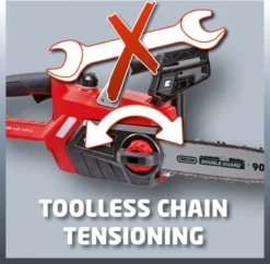 Einhell Accu Kettingzaag GE-LC 18 Li-Solo Power X-Change (Li-Ion, 18 V, 25 Cm Zwaardlengte, 23 Cm Snijlengte, Terugslagbescherming, Kettingvangbout, Zonder Accu En Lader) -Tuinwereld Verkoop 1200x1176 12