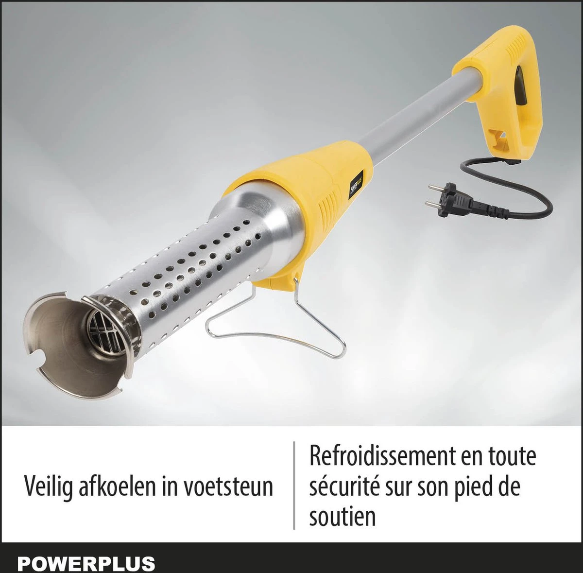 Powerplus POWXG6601 Onkruidbrander - 2000W - Max. 650°C - 500 L/m 2 Powerplus POWXG6601 Onkruidbrander - 2000W - Max. 650°C - 500 L/m - Afbeelding 2