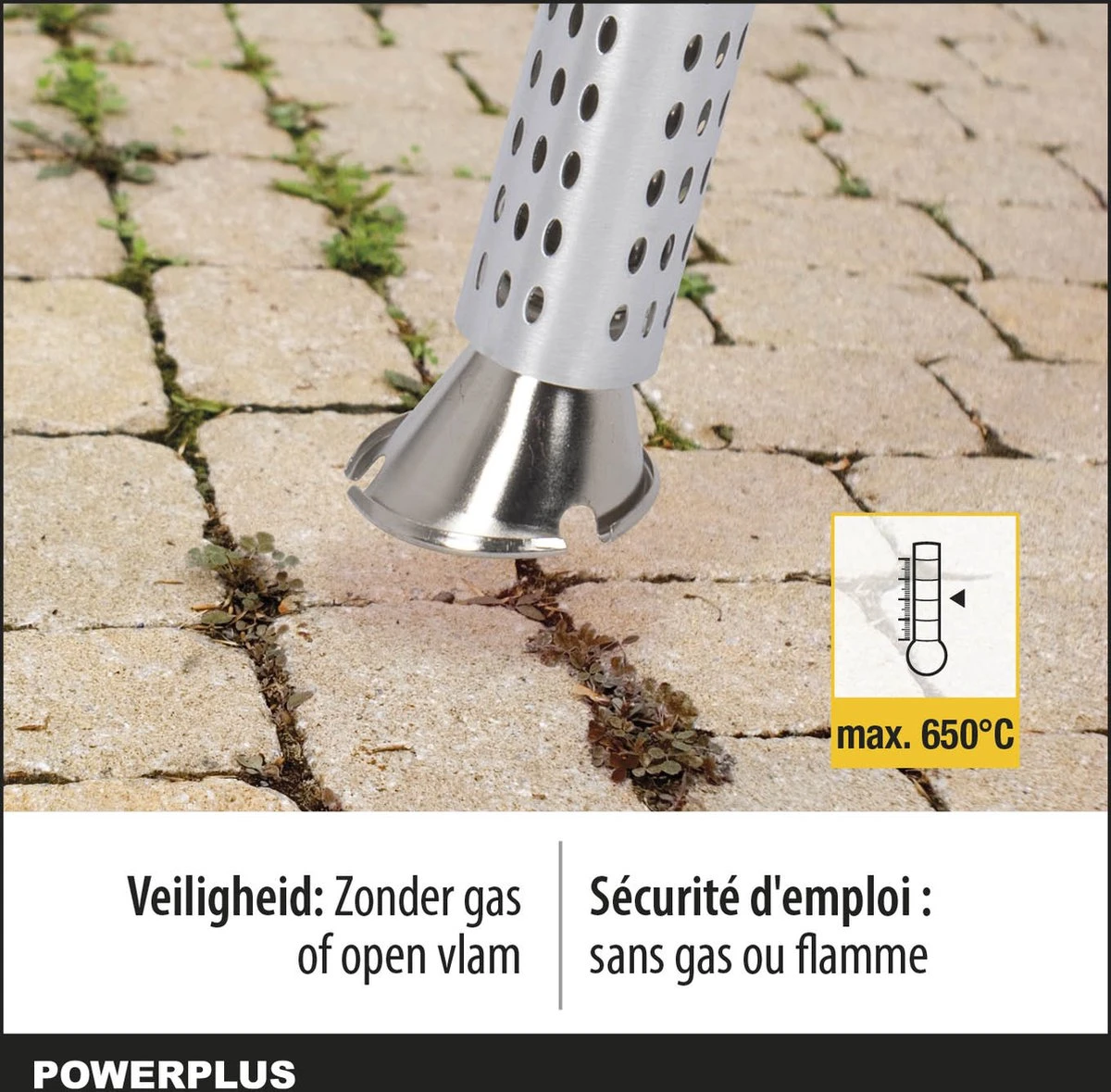 Powerplus POWXG6601 Onkruidbrander - 2000W - Max. 650°C - 500 L/m 4 Powerplus POWXG6601 Onkruidbrander - 2000W - Max. 650°C - 500 L/m - Afbeelding 4