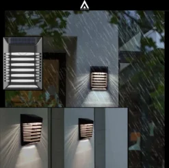 Arisenn® Crystal Solar Buitenlamp - IP65 Waterdicht - Prachtige Solar Technologie Monokristal Zonnepaneel Wandlamp - 3000K Warm Wit (sfeervol) - Tuinverlichting Op Zonne-energie | Schutting Wand Licht 13 Arisenn® Crystal Solar Buitenlamp - IP65 Waterdicht - Prachtige Solar Technologie Monokristal Zonnepaneel Wandlamp - 3000K Warm Wit (sfeervol) - Tuinverlichting Op Zonne-energie | Schutting Wand Licht -Tuinwereld Verkoop 1200x1190 7