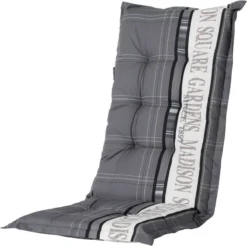 Madison Tuinkussen Hoog Madison Garden 123x50 Cm - Grijs