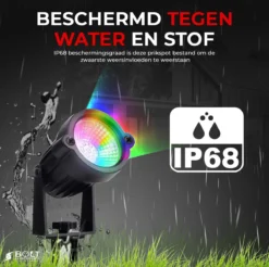 Bolt Electronics ® Tuinspot – Tuinverlichting LED Buiten – Hanglamp Buitenverlichting – Prikspot Buitenlamp - RGB Lamp – Bedienbaar Via App Tuinlamp – IP68 Waterdicht Muurlamp – Wandlamp – Verlichting Terras En Tuin – 9 Stuks -Tuinwereld Verkoop 1200x1195 11