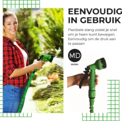 Uitrekbare Tuinslang Tot 15 Meter Van MD-goods ® - Tuinsproeier - Tuin Besproeien - Waterslang - Sproeikop - Groen - Flexibel Elastisch 12 Uitrekbare Tuinslang Tot 15 Meter Van MD-goods ® - Tuinsproeier - Tuin Besproeien - Waterslang - Sproeikop - Groen - Flexibel Elastisch -Tuinwereld Verkoop 1200x1196 14