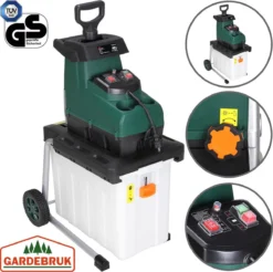 Gardebruk Hakselaar Elektrisch 2800W - 45mm Takdikte - Opvangbak 60 L 15 Gardebruk Hakselaar Elektrisch 2800W - 45mm Takdikte - Opvangbak 60 L -Tuinwereld Verkoop 1200x1197 16