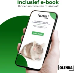 Olenka - Diervriendelijke Muizenval - Rattenval - Muizenverjager - Inclusief Emmer - Voor Binnen En Buiten - Verbeterd Model 2023 - Inclusief E-Book - Zwart -Tuinwereld Verkoop 1200x1197 36