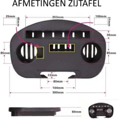 Brulo - Ligstoel Tuin - Ligstoelen - Strandstoel Opvouwbaar - Tuinstoel - Incl Tafel En Hoofdkussen -Tuinwereld Verkoop 1200x1197 4