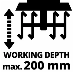 Einhell Accu Grondfrees GE-CR 30 Li-Solo Power X-Change (Li-Ion - 36 V - 30 Cm Werkbreedte - 20 Cm Werkdiepte - Robuuste Hakmessen - 2-punts Veiligheidsschakelaar - Zonder Accu En Lader) -Tuinwereld Verkoop 1200x1198 46