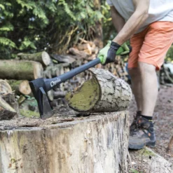GEOLIA - Bijl - Bijl - Staal - Glasvezelsteel - 3kg Met Een Stalen Kop Van 2,5 Kg - Bijlen - Grote Bijl - Kloofhamer - Kloofbijl - Kloofbijl -Tuinwereld Verkoop 1200x1199 12
