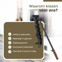 Flowkey® Houtklover XL - Houtsplijter Bijl - Houtkliever Kloofwig Gietijzer - Voor Hout & Aanmaakhout - Inclusief Gratis Bevestigingsset -Tuinwereld Verkoop 1200x1199 14