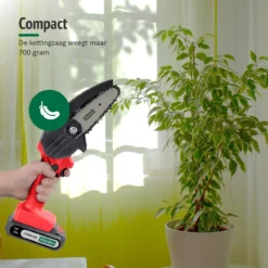 Mardin Mini Kettingzaag - Snoeizaag - Kettingzaag - Kettingzaag Electrisch Met 2 Accu - Inclusief Koffer - 1 Extra Accu - Rood -Tuinwereld Verkoop 1200x1199 16