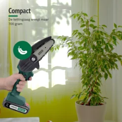 Mardin Mini Kettingzaag - Snoeizaag - Kettingzaag - Kettingzaag Electrisch Met 2 Accu - Inclusief Koffer - 1 Extra Accu - Groen -Tuinwereld Verkoop 1200x1199 21