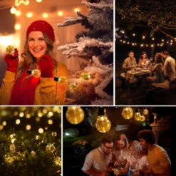 Aigostar 10VRG Solar Lichtsnoer - Lichtslinger Op Zonne-energie - Lampjes Slinger - 20 Transparante LED - 3000K - 5.8 Meter 26 Aigostar 10VRG Solar Lichtsnoer - Lichtslinger Op Zonne-energie - Lampjes Slinger - 20 Transparante LED - 3000K - 5.8 Meter -Tuinwereld Verkoop 1200x1200 1010