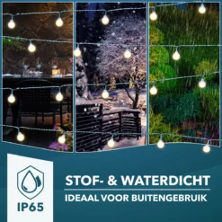 Brightly® Lichtsnoer Van 10 Meter LED – Op USB – Voor Binnen En Buiten – Warm Wit Lichtslinger – Tuinverlichting Met Lampjes Slinger – LED Fairy Lights – Waterdicht -Tuinwereld Verkoop 1200x1200 1025