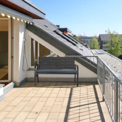 Relaxdays Tuinbank Met Kussen - 2 Zits Buitenbank Metaal - Balkonbank Kunststof - Voortuin -Tuinwereld Verkoop 1200x1200 105