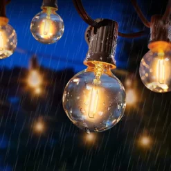 A Sunny Day Solar Lichtsnoer Buiten Inclusief 25 LED Lampen Voor Buiten - Lichtsnoer Op Zonne-energie - 25 LED Lampen - Solar Tuinverlichting - Lichtslinger - Prikkabel - Priklicht - Lichtsnoer -Tuinwereld Verkoop 1200x1200 1050