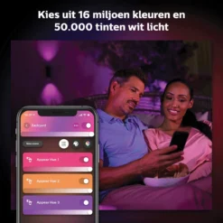 Philips Hue Appear Muurlamp - Wit En Gekleurd Licht - Zwart -Tuinwereld Verkoop 1200x1200 1103