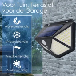 JC's - Solar Buitenlamp Bewegingssensor - 2 STUKS - 100 LED - Solar Wandlamp - Buiten & Tuin Sensor - Buitenverlichting Op Zonne-energie 11 JC's - Solar Buitenlamp Bewegingssensor - 2 STUKS - 100 LED - Solar Wandlamp - Buiten & Tuin Sensor - Buitenverlichting Op Zonne-energie -Tuinwereld Verkoop 1200x1200 1154