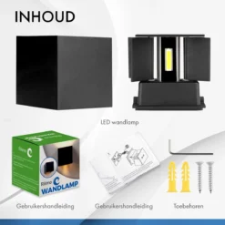 Buitenlamp Met Bewegingssensor - Buitenlamp Met Sensor - Wandlamp Buitenverlichting Met Sensor - Muurlamp Voor Binnen En Buiten -Tuinwereld Verkoop 1200x1200 1163