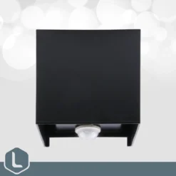 Lura Life - Design Wandlamp Kubus Met Bewegingssensor - LED - Zwart - 3000K Warm Wit - IP65 Waterdicht - Muurlamp - Geschikt Voor Binnen & Buiten - Motion Sensor -Tuinwereld Verkoop 1200x1200 1179