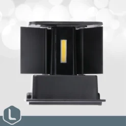 Lura Life - Design Wandlamp Kubus Met Bewegingssensor - LED - Zwart - 3000K Warm Wit - IP65 Waterdicht - Muurlamp - Geschikt Voor Binnen & Buiten - Motion Sensor -Tuinwereld Verkoop 1200x1200 1180