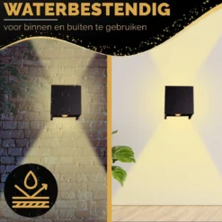 Homèlle Buitenlamp Met Bewegingssensor - Wandlamp Voor Binnen En Buiten - Tuinverlichting - 2700K - Industrieel - Zwart - Design - LED - 10x10x10cm -Tuinwereld Verkoop 1200x1200 1187
