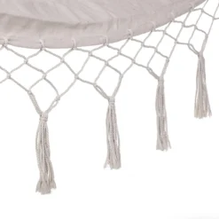 Detex Hangmat Met Franjes - 320x150cm – Belastbaar Tot 300kg Beige -Tuinwereld Verkoop 1200x1200 12