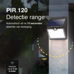 Vivid Green Solar Buitenlamp Met Bewegingssensor - Buitenverlichting Zonne Energie - Tuinverlichting - Wandlamp Buiten - Met Sensor - Led -Tuinwereld Verkoop 1200x1200 1213