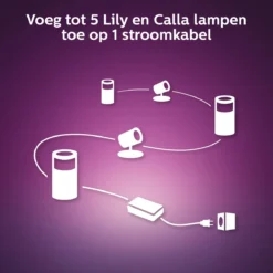 Philips Hue Calla Sokkellamp - Wit En Gekleurd Licht - Zwart - Laag - Laagspanning - Uitbreiding -Tuinwereld Verkoop 1200x1200 1219