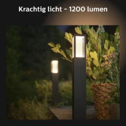Philips Hue Impress Sokkellamp - Wit En Gekleurd Licht - Zwart - Hoog -Tuinwereld Verkoop 1200x1200 1239